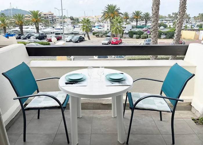 Appartement 2 Couchages Cap D'agde Naturisme Cn040-722 Agde